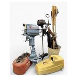 Shakespeare Trolling Motor, Gas Tank, Evinrude