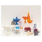 Viking Glass Amberina, China, Pressed Glass