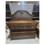 Dresser, Bed and Box Spring