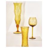 Amber Empoli Glass