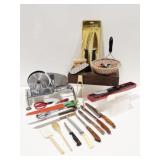 Meat Slicer, Knife and Fork Set,