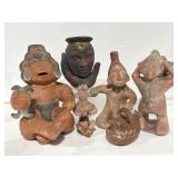 Mayan Statues and Vessels