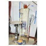 Outdoor Heater, Trellis, Yard Lights