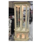 LIghterd Curio Cabinet