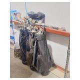 Golf Clubs, Golf Bags, Balls & Tees