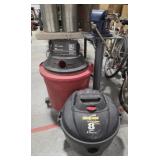 2 Wet/Dry Vacs, Swordfish Bench Vise