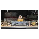 Craftsman Toolbox, Drills, Oil Cans