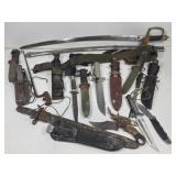 Swords, Knives, Bayonet, Sabre