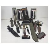 Hunting Knifes, Winchester, Gerber, Camillus
