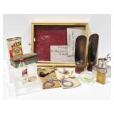 Display Cabinet, Advertising, Coin Silver