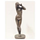 Bronze Statue of Nude Woman