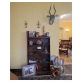 Bookcase, Radio, Camera, Wall Art