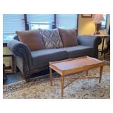 Hughes Furniture Sofa, Area Rug & Table