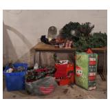 Christmas Decor, 2 Tables