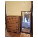 Long Dresser, Tall Dresser, Mirror, Blinds