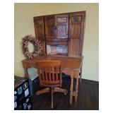 Kitchen Table, Hoosier Style Hutch, Chair