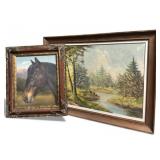 Horse Portrait & Landscape Art