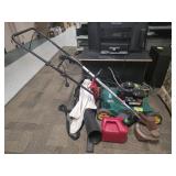 Weed Eater Lawn Mower, Toro Blower, String Trimmer