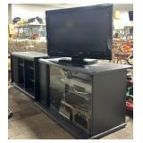 Divider Shelf, Toshiba TV, Sony VHS/DVD Player