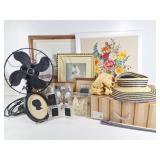 Crewel Artwork, Emerson Fan, Ornaments