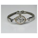 14KT Gold Vintage Bulova Ladies Watch, GF Band
