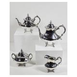 75.25 OZT Sterling Reed & Barton 4pc Tea Set