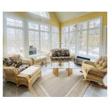 Patio Furniture Set & Coffee Table