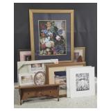 Original Art, Bench, Wall Art