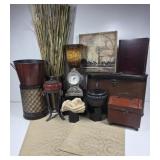 Tuscan Style Decor, Lamp, Storage