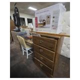 Singer Sewing Machine, Eureka Vacuum, Dressers