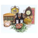 Wall Mirror, Wall Decor, Spice Rack, Clock