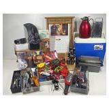 Kitchen Utensils, Pots, Pans, Cooler