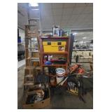 Lawn Tools, Wheelbarrow, Ladders, Shelving