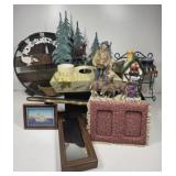 Lamp, Wall Decor, Ceramic House