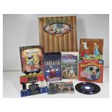 Walt Disney VHS Movies, Records, Book