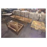 Mersman Table, Coffee Table, Brass Floor Lamp