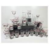 Large Selection of Libbey Pickwick Barware