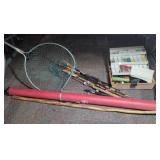 Fishing Gear: Poles, Net, Tackle, Lures