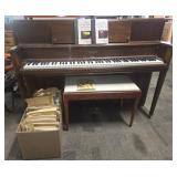 Steinway Console Piano, Piano Bench