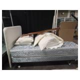 Twin Bed, Headboard, Canopy