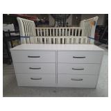 Modus Baby Crib, 6 Drawer Dresser