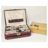 Sterling Cuff Links & Ring, 14K Gold Watch