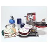 Kitchen Linens, Baking, Pots and Pans