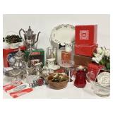 Christmas China, Silver Plate