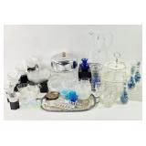 Fenton, Snack Plates, Glass Serving Utensils