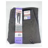 NEW Mens Wrangler Utility Pant, Size 30x30, Brown