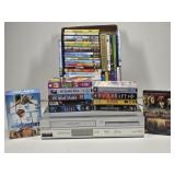 Philips VCR-DVD Player, VHS & DVD Movies