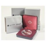 5 Royal Canadian Silver Dollars w/ Cases