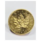 1979 Canadian 1OZ Fine Gold Maple Leaf Coin