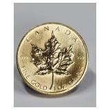 1982 Canadian 1OZ Fine Gold Maple Leaf Coin